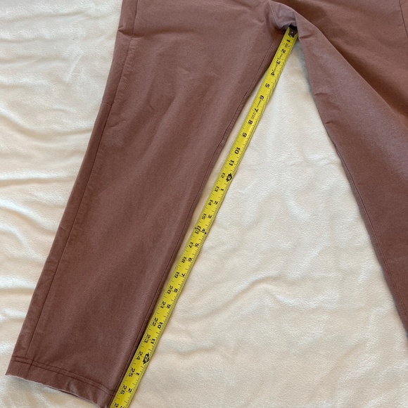 Lululemon Mens 32”x27” Slim Commission Pant - Earth Clay color - Picture 13 of 15